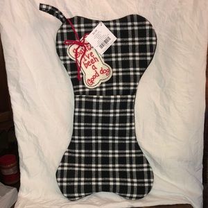 Christmas stocking for dog.